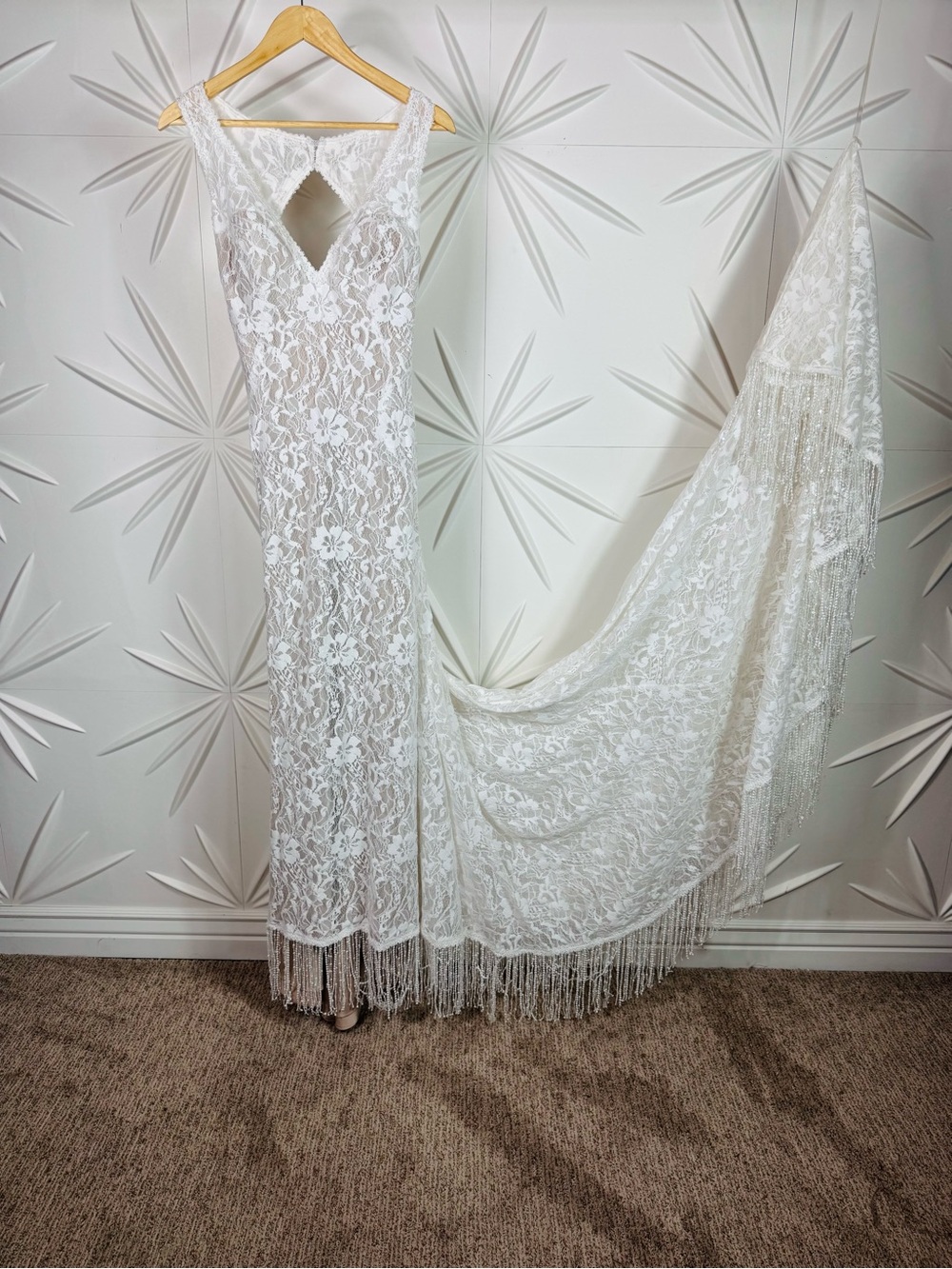 New Wilderly Bride Bohemian, Coastal Cowgirl, Dream Wedding Dress F120 Rory - Picture 8 of 16
